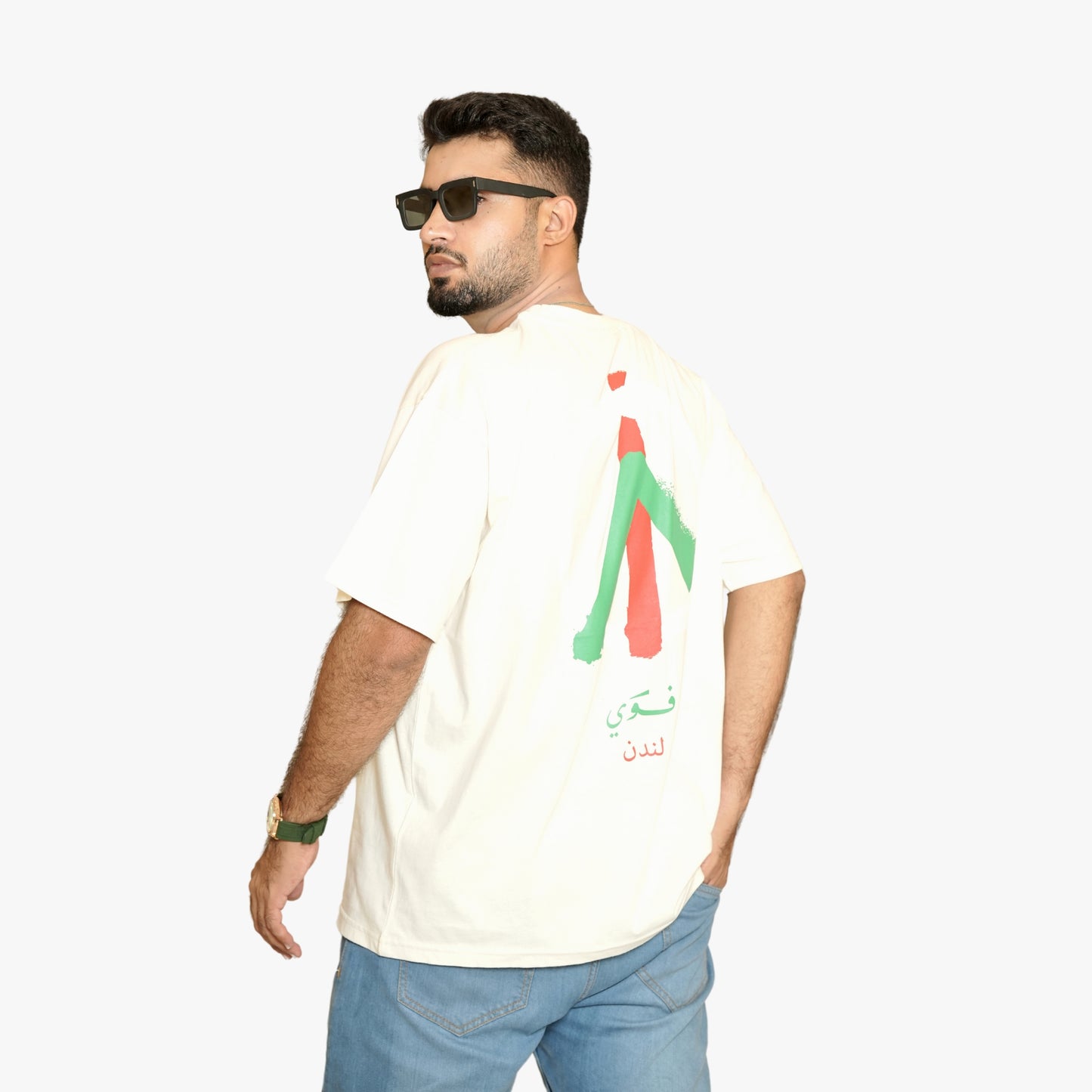 PREMIUM SALAAM T-SHIRT | OVERSIZED T-SHIRT 100% COTTON WITH FRONT AND BACK PRINTING