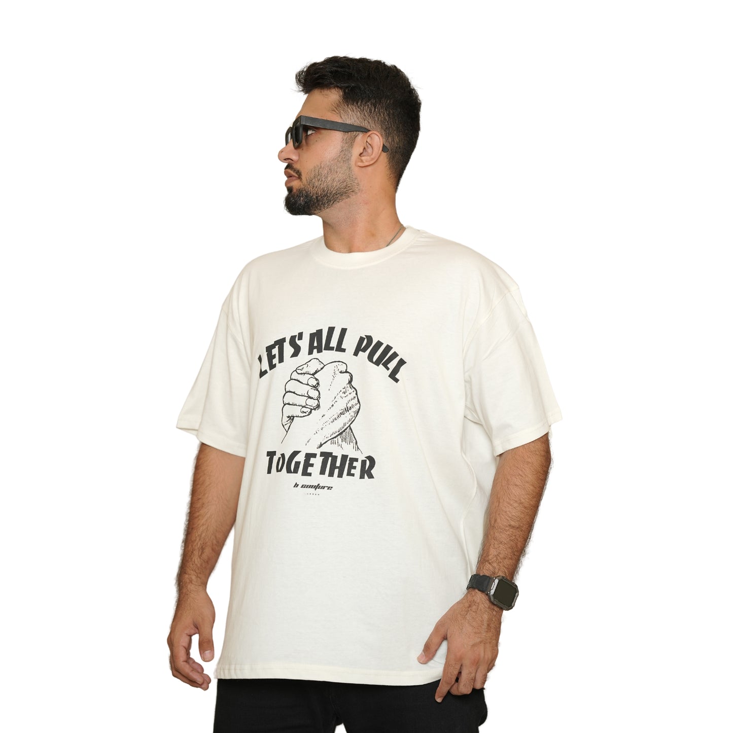 PRINTED UNISEX OVERSIZED T-SHIRT | PREMIUM COTTON T-SHIRT