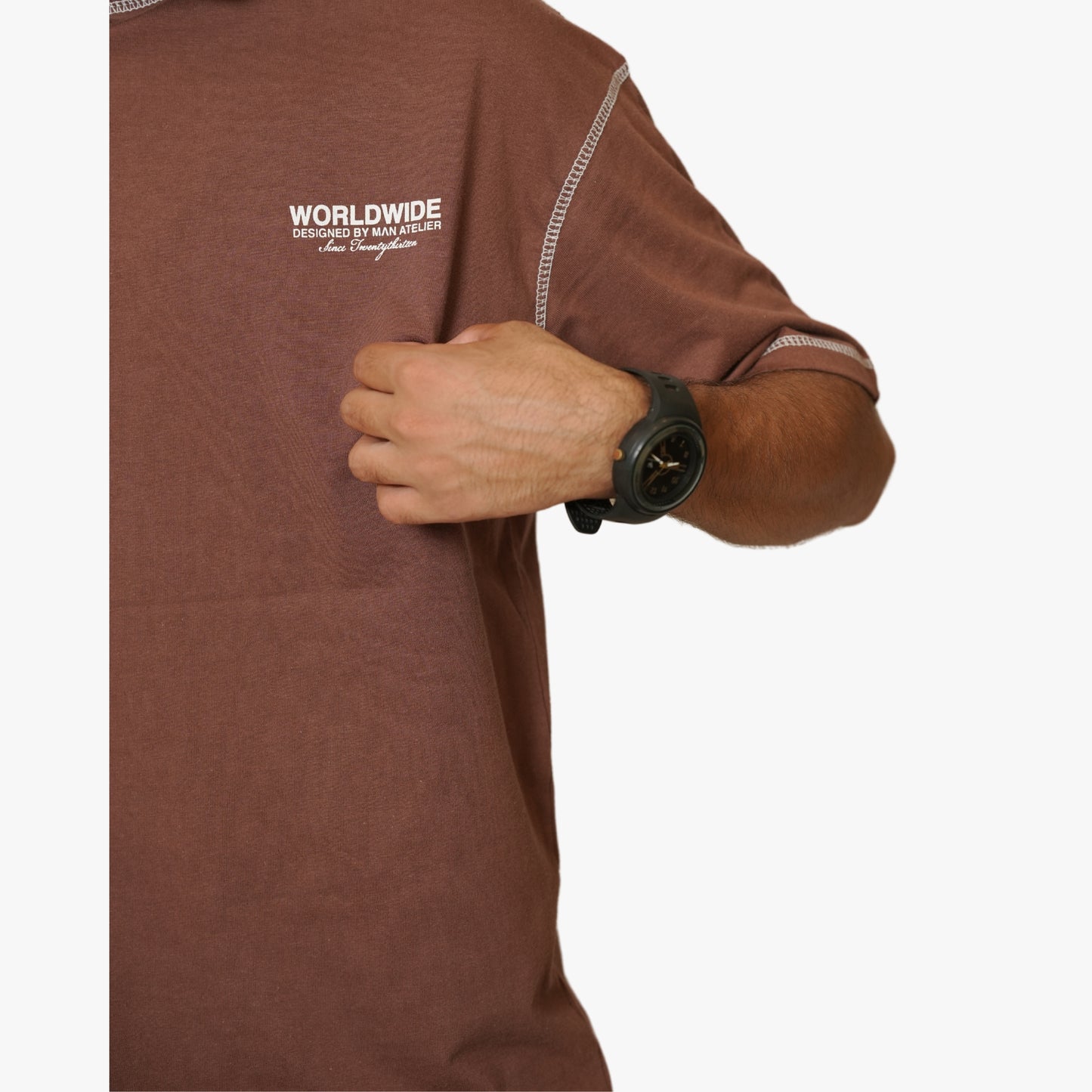 FIVE NEEDLE UNISEX  OVERSIZED T-SHIRT I 100% COTTON